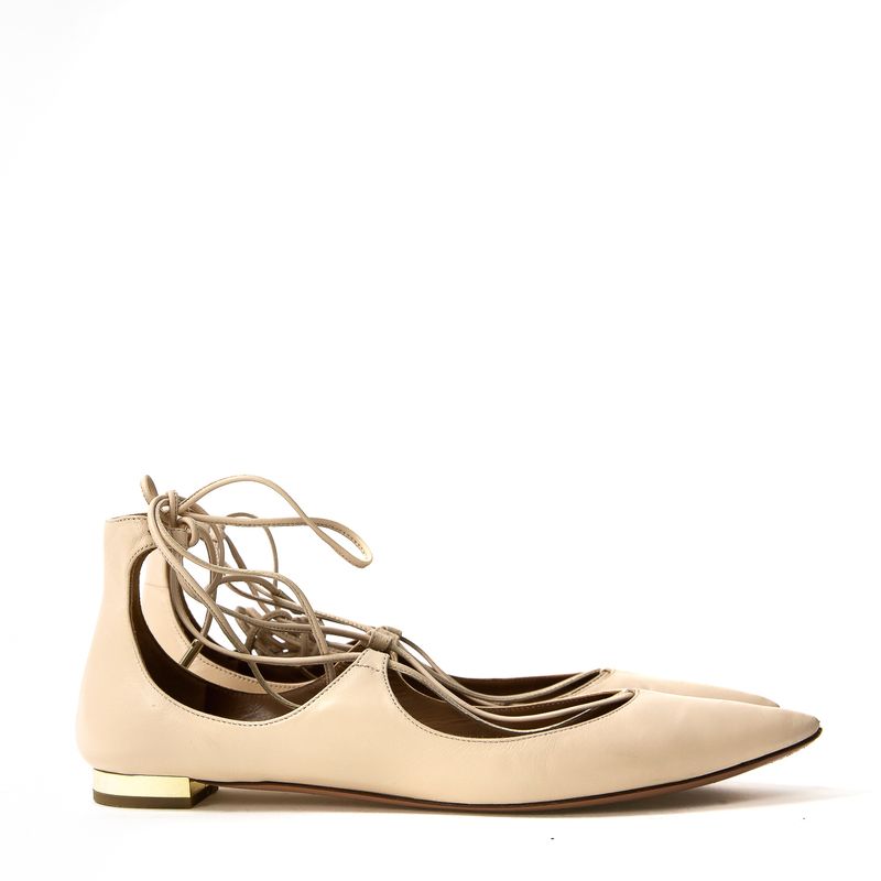 Sapatilha-Aquazzura-Bico-Fino-Bege