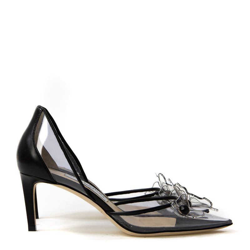 Scarpin-Jimmy-Choo-Couro-e-Vinil