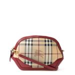 Bolsa-Burberry-House-Check-Couro-Vermelho