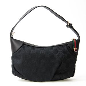 Mini Bolsa Gucci Jacquard Preto