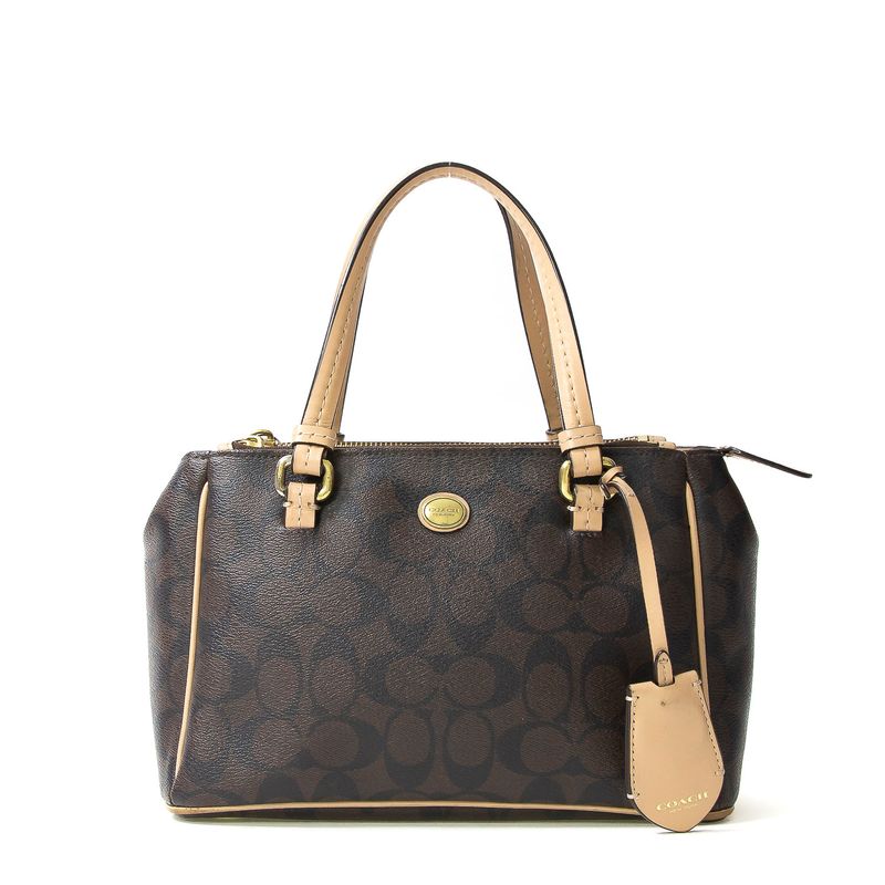 Bolsa-Coach-Monograma-Marrom