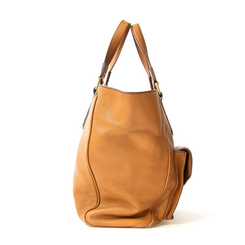 Bolsa-Marc-by-Marc-Jacobs-Couro-Caramelo