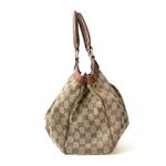 Bolsa-Gucci-Jacquard-Couro-Marrom