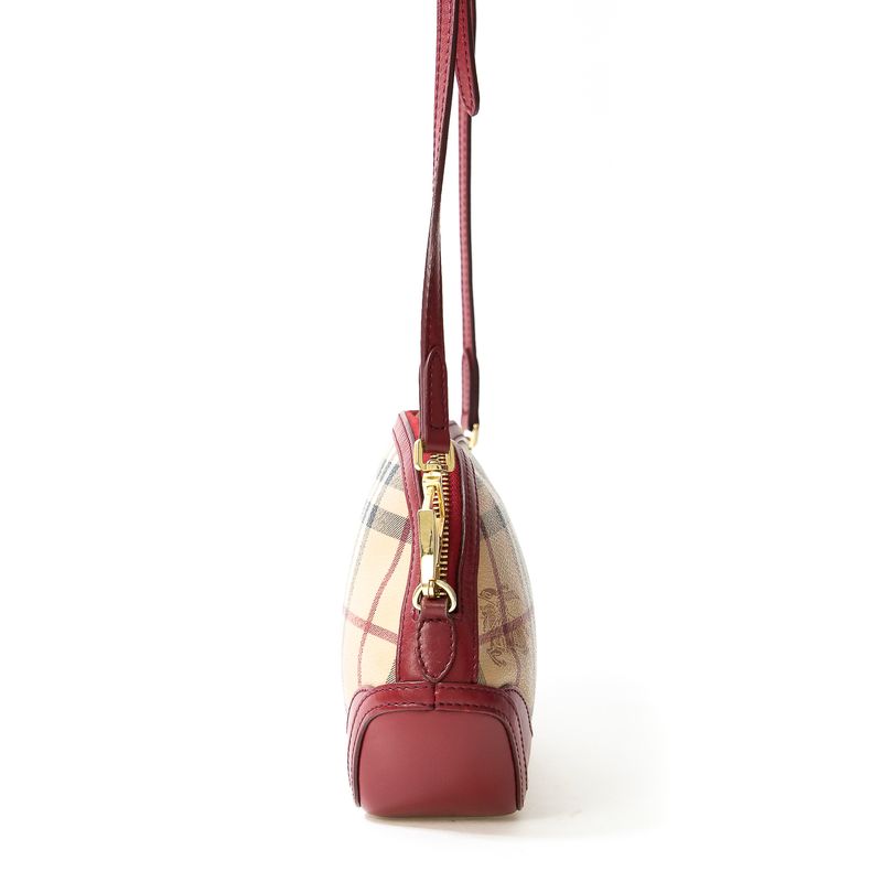 Bolsa-Burberry-House-Check-Couro-Vermelho
