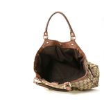 Bolsa-Gucci-Jacquard-Couro-Marrom