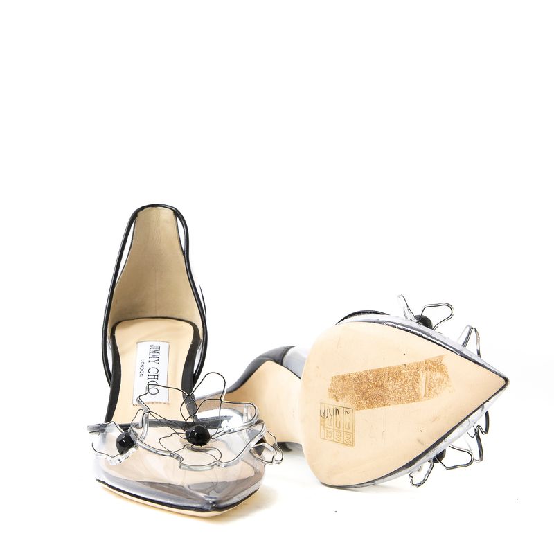 Scarpin-Jimmy-Choo-Couro-e-Vinil