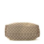 Bolsa-Gucci-Jacquard-Couro-Marrom