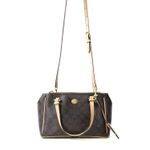 Bolsa-Coach-Monograma-Marrom