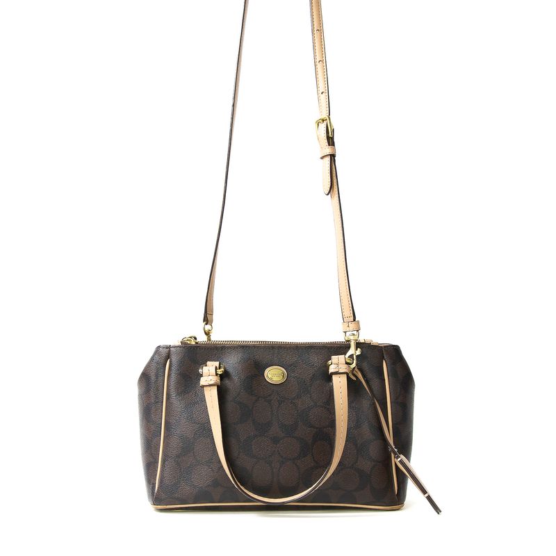 Bolsa-Coach-Monograma-Marrom