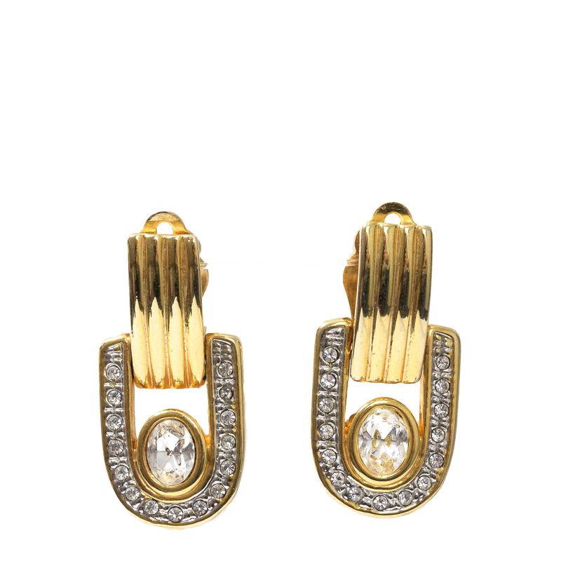 Brinco-de-Pressao-Vintage-Elo-Dourado-e-Strass