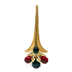 Broche Flor Colorido Vintage