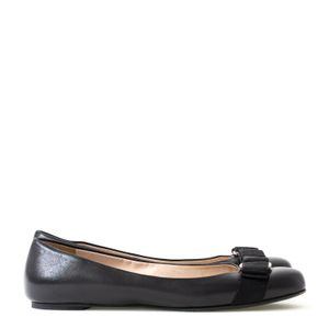 Sapatilha Salvatore Ferragamo Vara Bow Preta