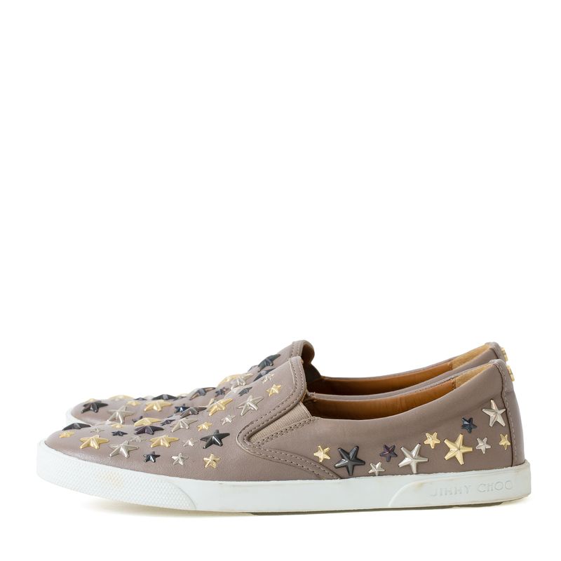 Slipper-Jimmy-Choo-Cinza