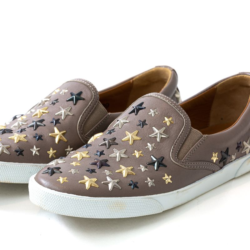 Slipper-Jimmy-Choo-Cinza