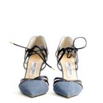 Scarpin-Jimmy-Choo-Tecido-Azul
