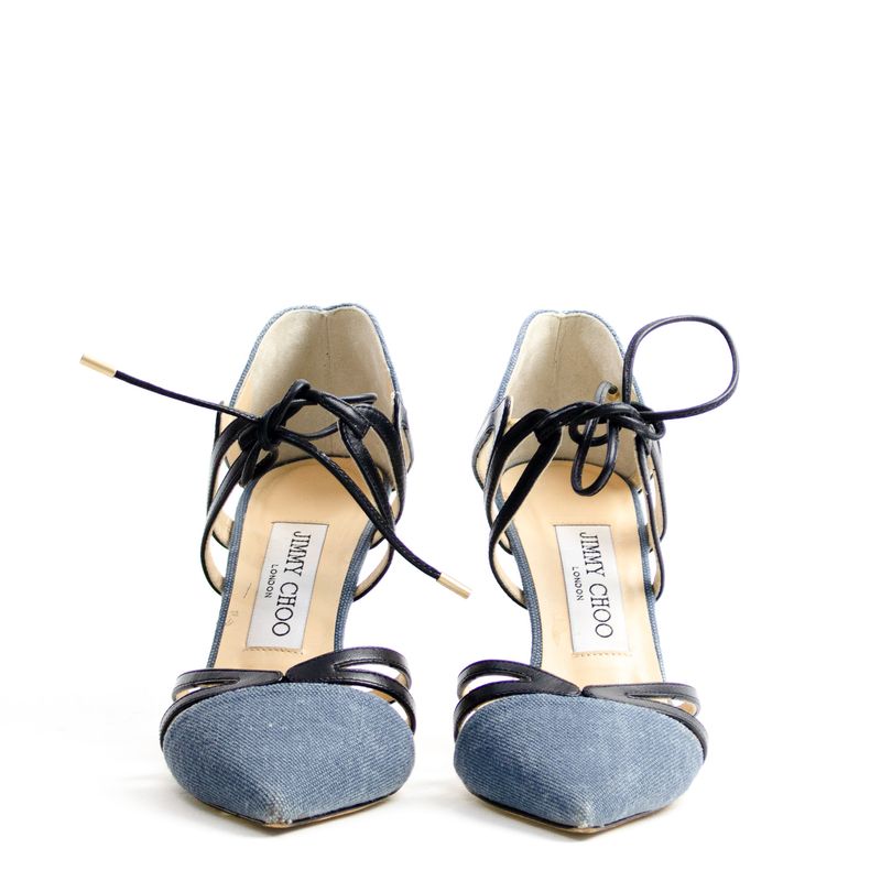Scarpin-Jimmy-Choo-Tecido-Azul