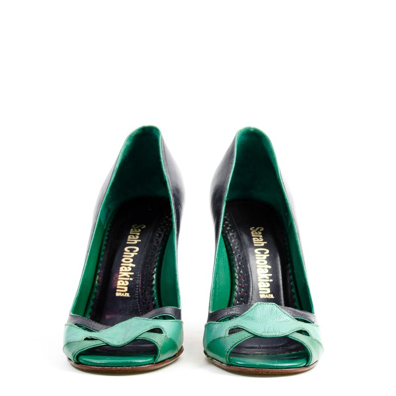 Scarpin-Sarah-Chofakian-Azul-e-Verde