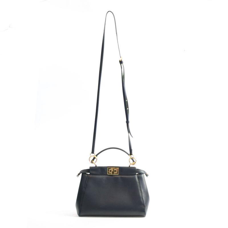 Bolsa-Fendi-Peekaboo-Preta-Mini