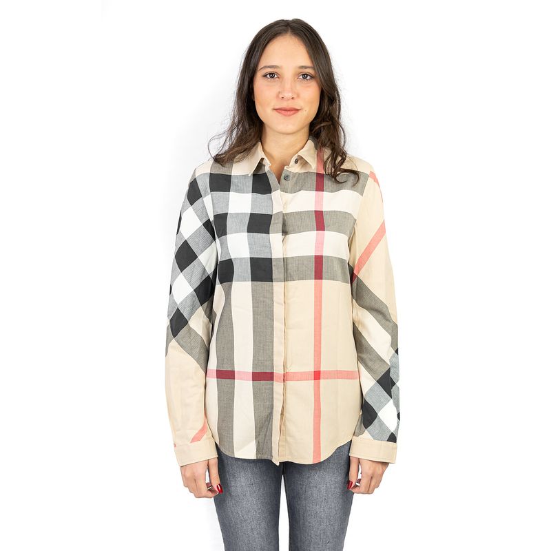 Camisa-Burberry-House-Check-Feminina