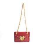 Bolsa-Dolce---Gabbana-Devotion-Couro-Vermelho