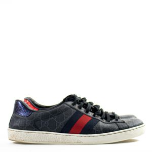 Tenis Gucci Jacquard Preto
