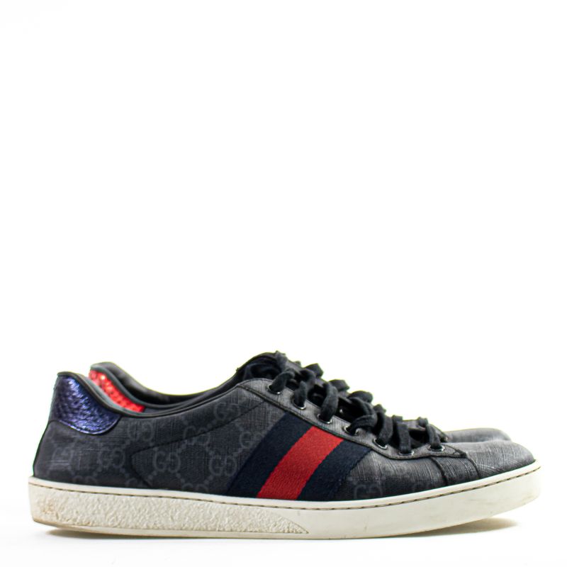 Tenis-Gucci-Jacquard-Preto