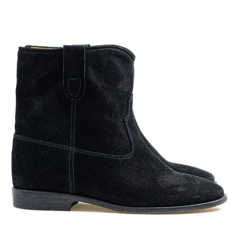 Bota-Isabel-Marant-Camurca-Preta