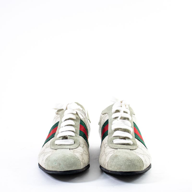 Tenis-Gucci-Guccissima-Cinza