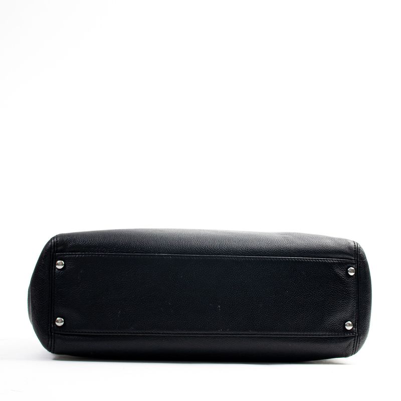 Bolsa-Chanel-Couro-Preta