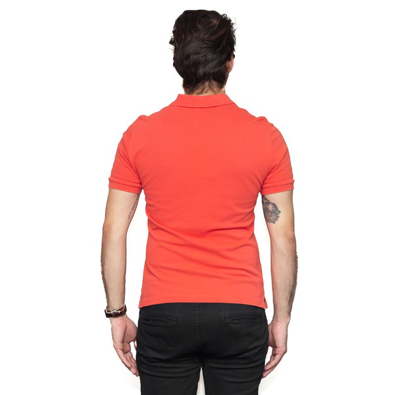 Camisa-Polo-Burberry-Laranja
