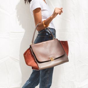 Bolsa Celine Trapeze Tricolor