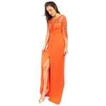 Vestido-Zuhair-Murad-Tule-Bordado-Laranja