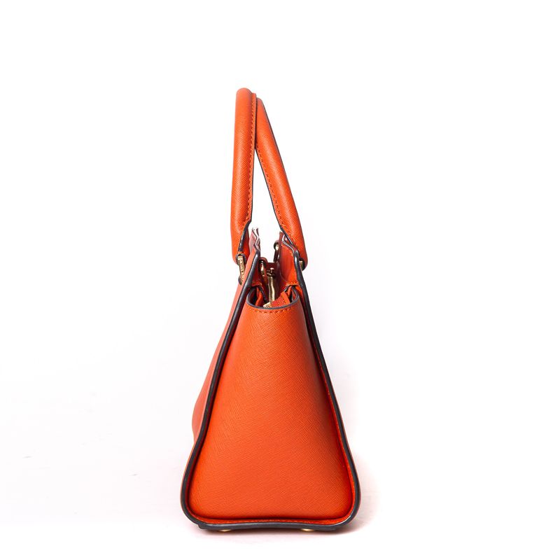 Bolsa-Michael-Kors-Couro-Laranja
