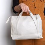 Bolsa-Chanel-Tote-Couro-Branco