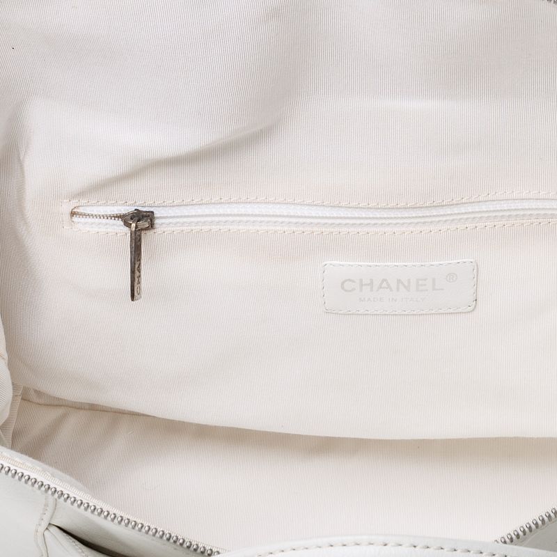 Bolsa-Chanel-Tote-Couro-Branco