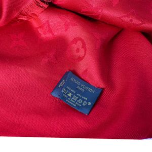 Lenço Louis Vuitton Vermelho
