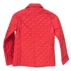 Casaco Burberry Matelasse Vermelho Infantil