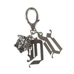 Chaveiro-Versace-Medusa-Metal-Prata