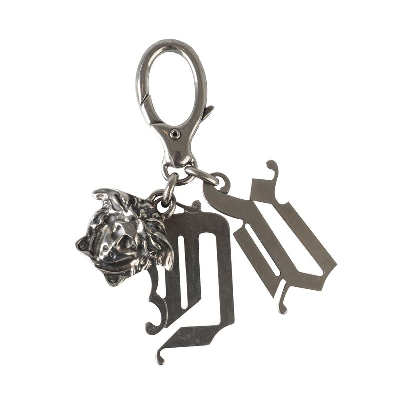 Chaveiro-Versace-Medusa-Metal-Prata