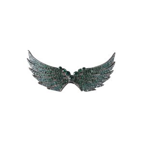Anel NK Borboleta Cristal Verde