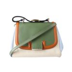 Bolsa-Fendi-Carteiro-Canvas-Couro-Verde
