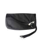 Clutch-Jimmy-Choo-Gorgurao-Preta