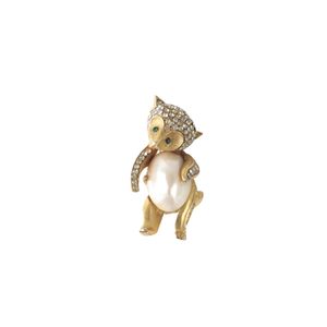 Broche Fred U Perry Esquilo Dourado