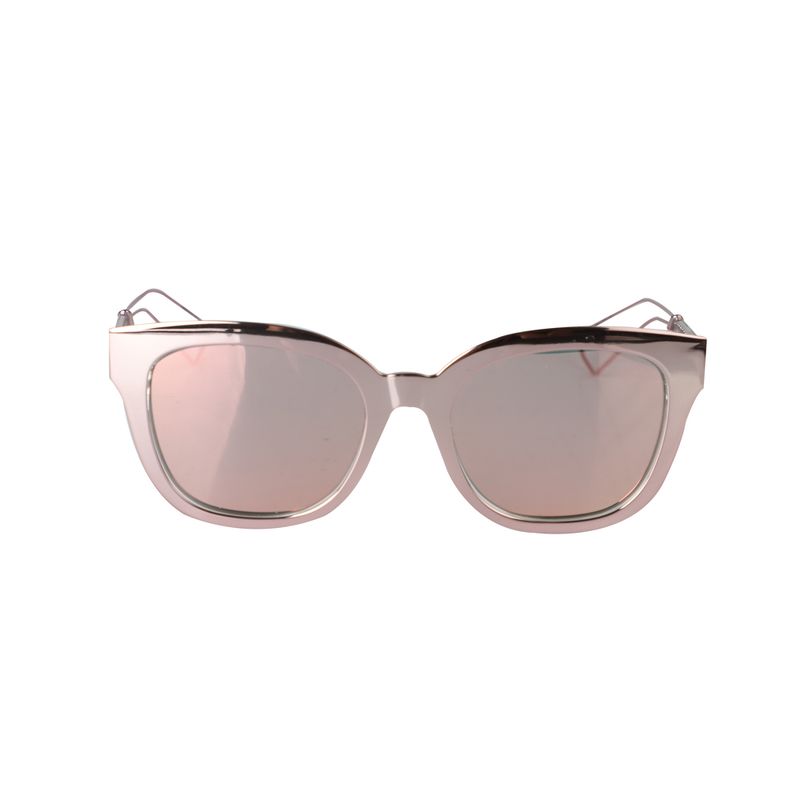 Oculos-Dior-Espelhado-Metal-Salmon