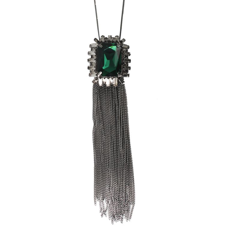 Colar-BoBo-Metal-Cristais-Verde