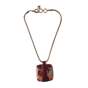 Colar Lanvin  Anos 60 Telha