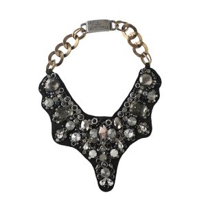 Colar Prada Metal Preto