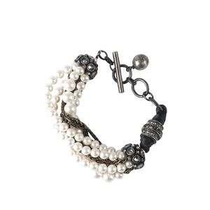 Pulseira Lanvin Corrente Perola