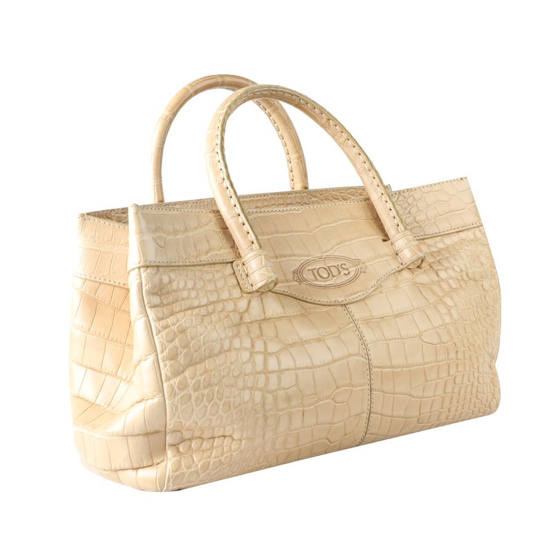 Bolsa-Tods-Pespontada-Reptil-Cru