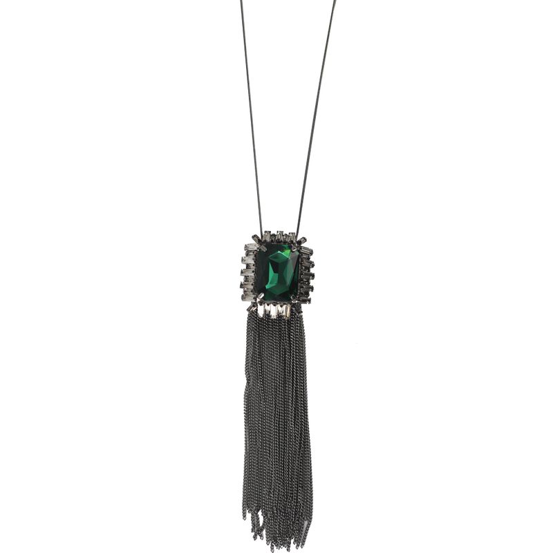 Colar-BoBo-Metal-Cristais-Verde